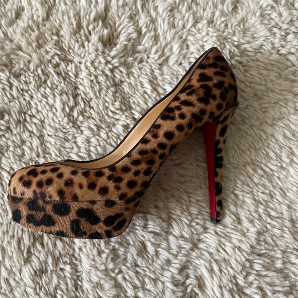 Christian Louboutin Leopard Heels - Picture 4 of 10
